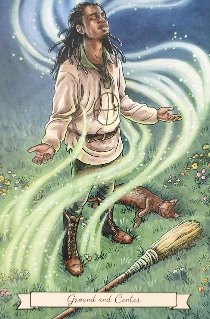 Enraizar y Centrar — Everyday Witch Oracle
