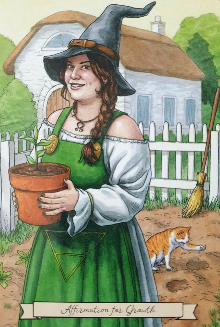 Affirmation for Growth — Everyday Witch Oracle