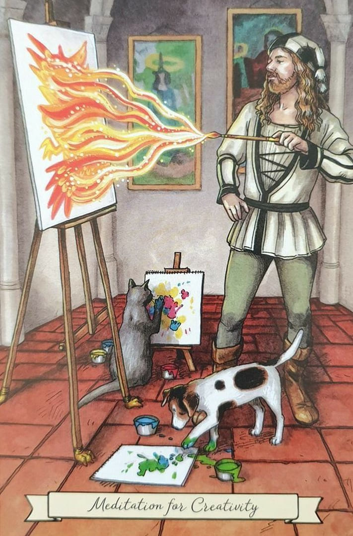 Meditación para la Creatividad — Everyday Witch Oracle