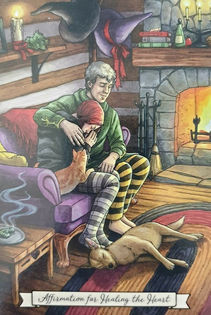 Afirmación para Curar el Corazón — Everyday Witch Oracle