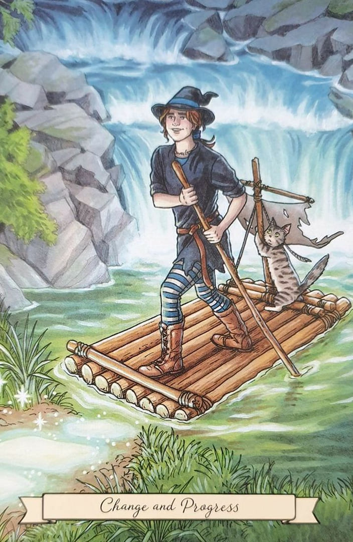 Cambio y Progreso — Everyday Witch Oracle