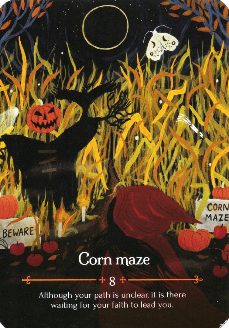 Corn maze — Seasons of the Witch – Mabon Oracle
