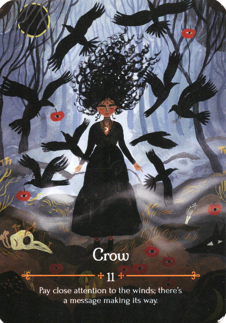 Crow — Seasons of the Witch – Mabon Oracle