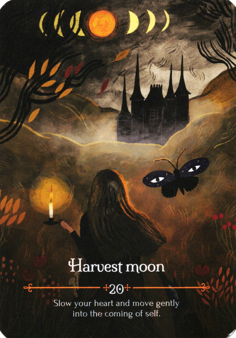 Luna de Cosecha — Oráculo de Mabon