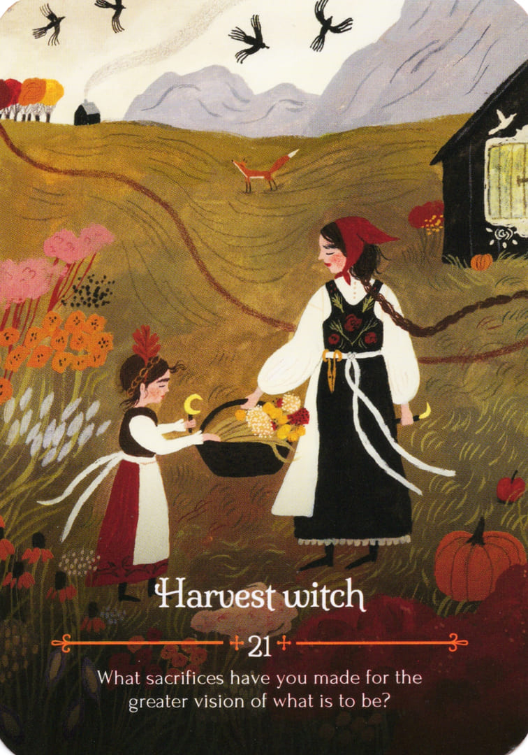 Bruja de la Cosecha — Oráculo de Mabon