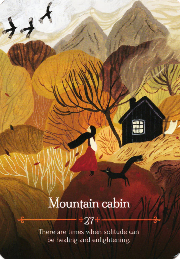 Mountain Cabin — Seasons of the Witch – Mabon Oracle