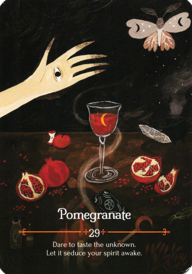 Pomegranate — Seasons of the Witch – Mabon Oracle