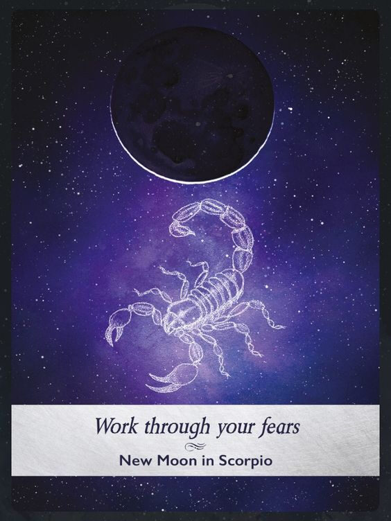16. New Moon in Scorpio — Moonology Oracle Card Meanings