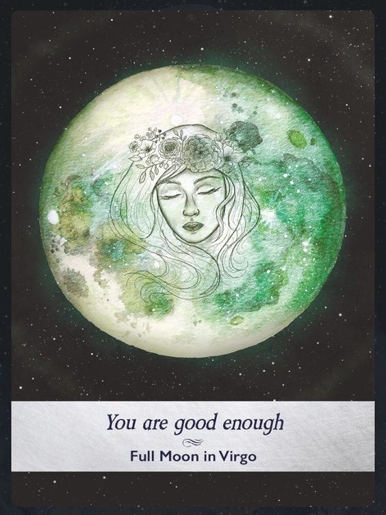 26. Полнолуние в Деве — Оракул Лунология (Moonology)