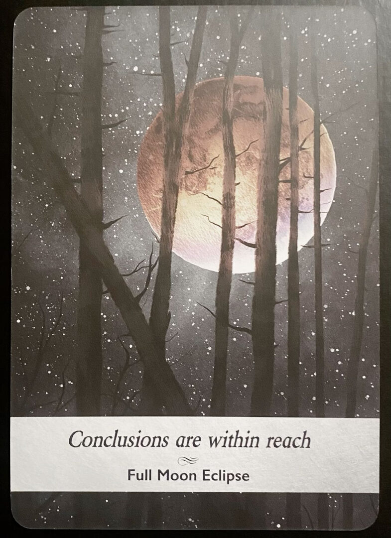 34. Full Moon Eclipse — Moonology Oracle Card Meanings