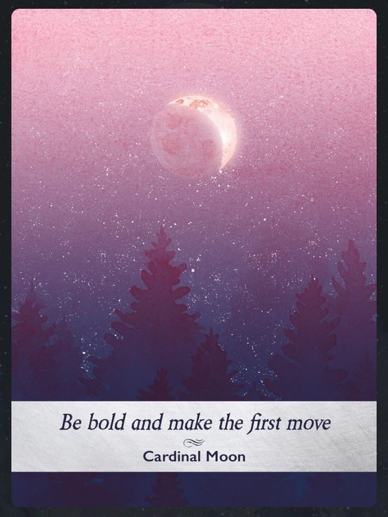 38. Cardinal Moon — Moonology Oracle Card Meanings