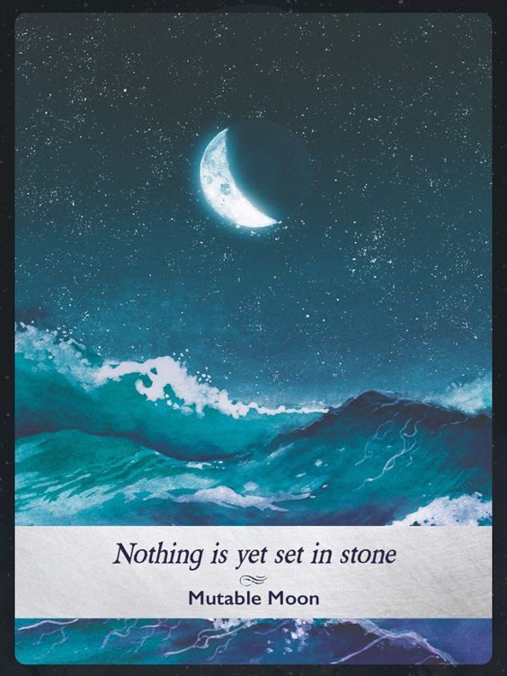 40. Mutable Moon — Moonology Oracle Card Meanings