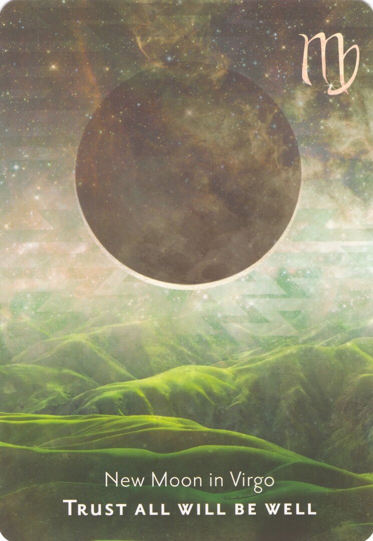 New Moon in Virgo — Moonology Manifestation Oracle