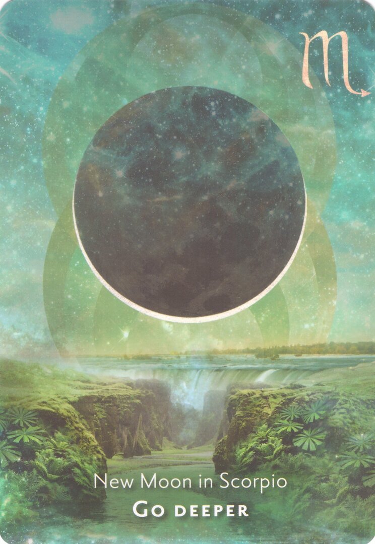 Luna Nueva en Escorpio — La Lunología en Acción