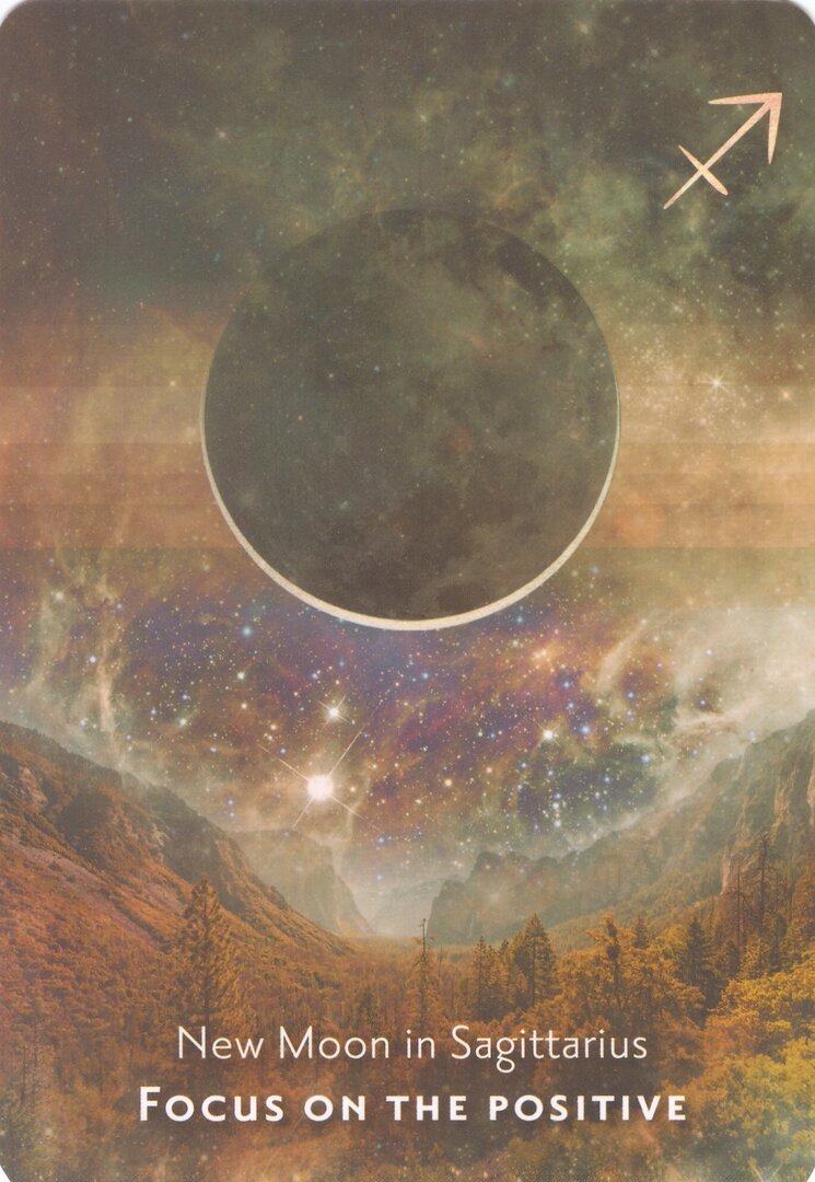 New Moon in Sagittarius — Moonology Manifestation Oracle