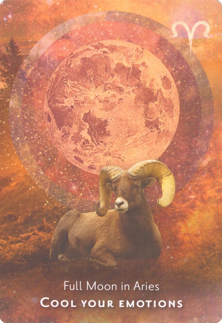 Full Moon in Aries — Moonology Manifestation Oracle