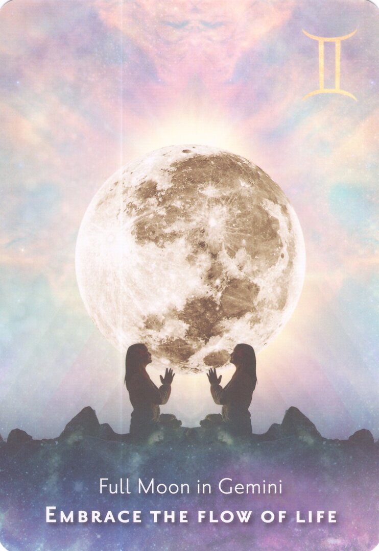 Full Moon in Gemini — Moonology Manifestation Oracle