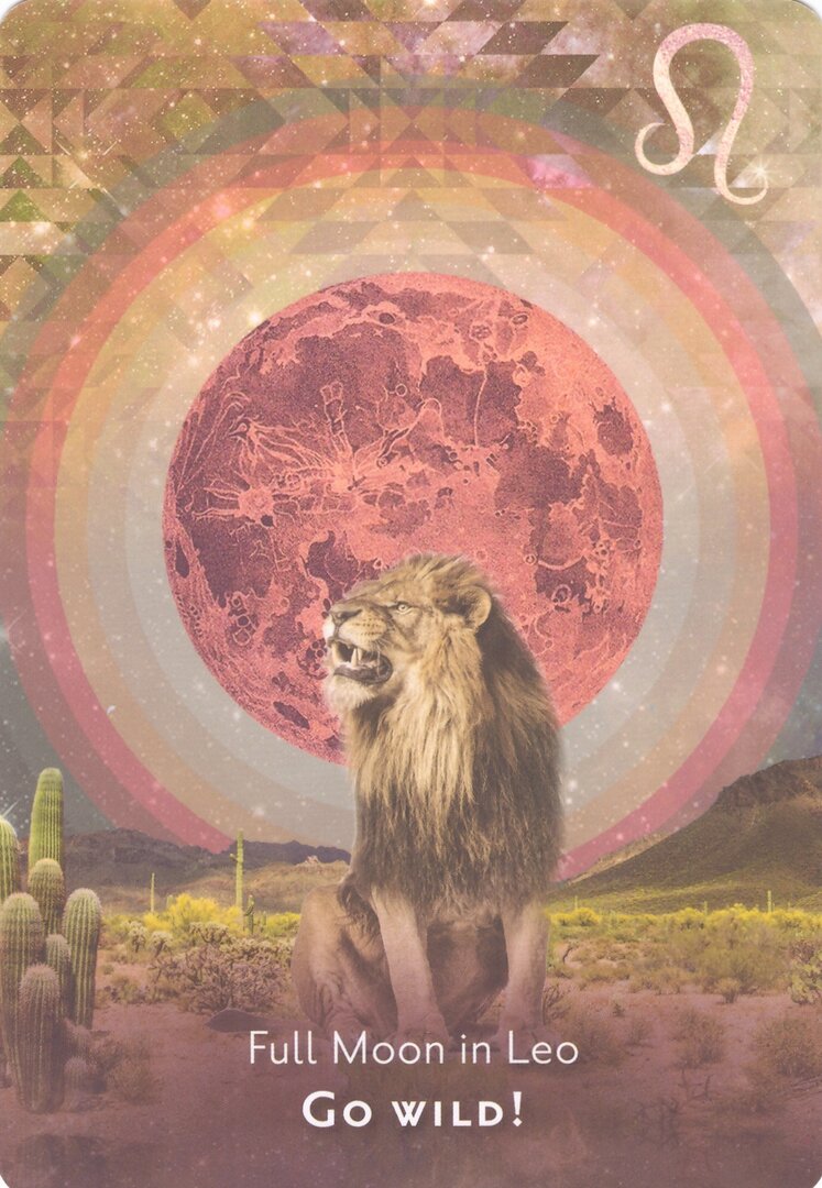 Full Moon in Leo — Moonology Manifestation Oracle