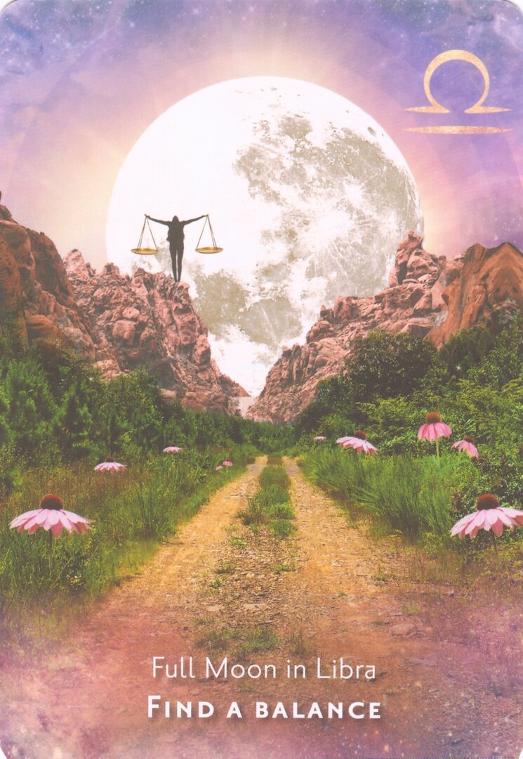 Full Moon in Libra — Moonology Manifestation Oracle