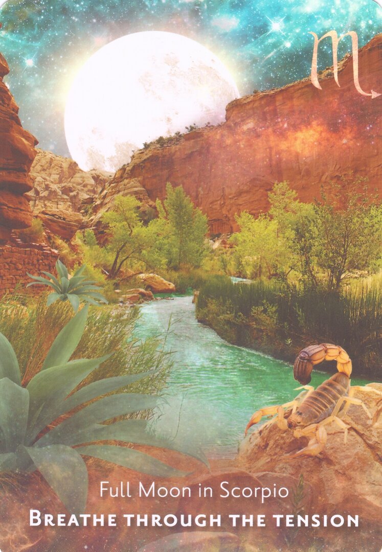 Full Moon in Scorpio — Moonology Manifestation Oracle