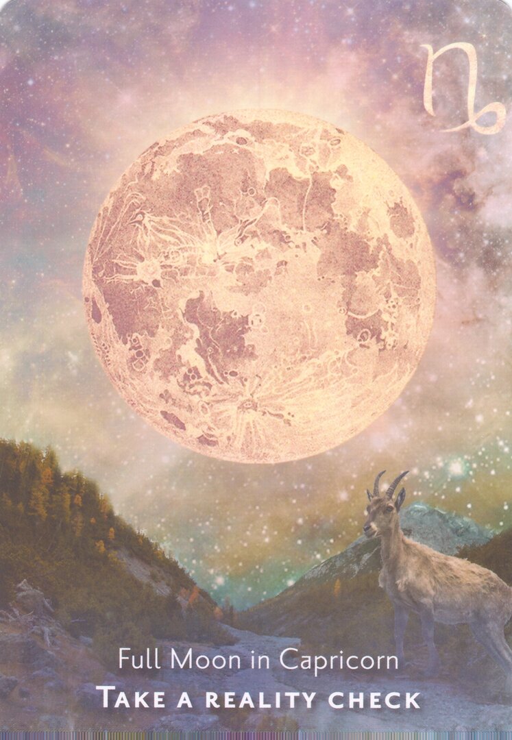 Full Moon in Capricorn — Moonology Manifestation Oracle