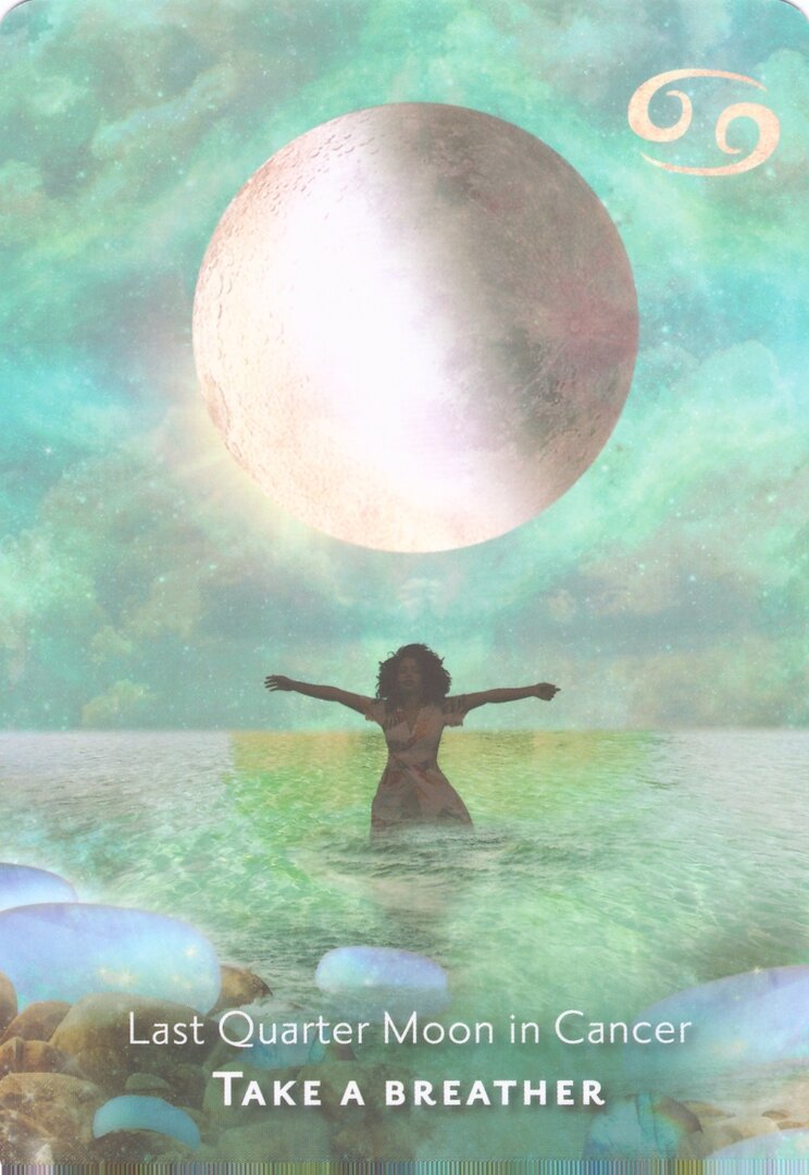 Last Quarter Moon in Cancer