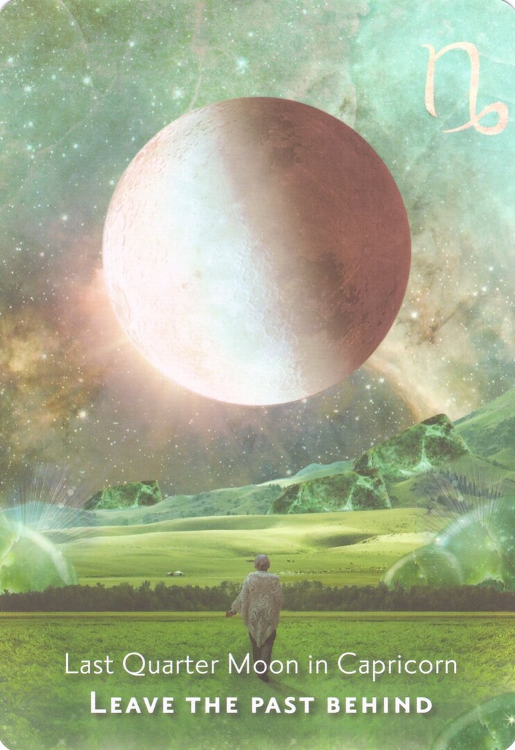 Last Quarter Moon in Capricorn — Moonology Manifestation Oracle