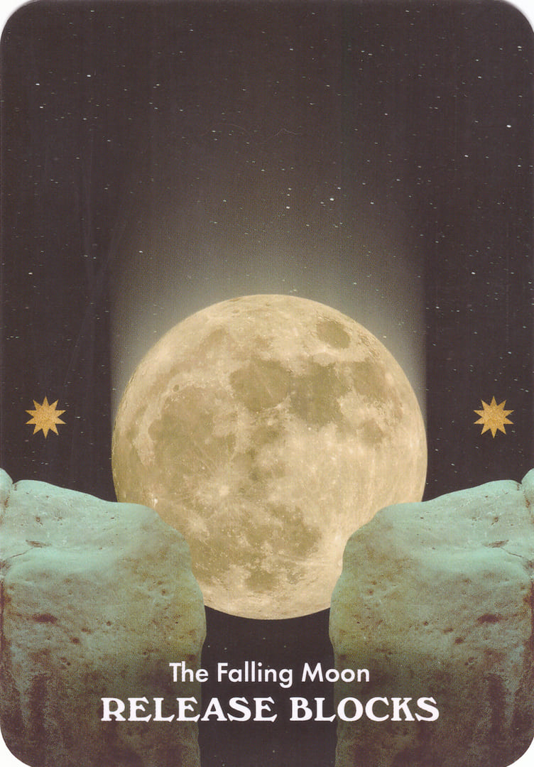 The Falling Moon — Moonology Messages Oracle