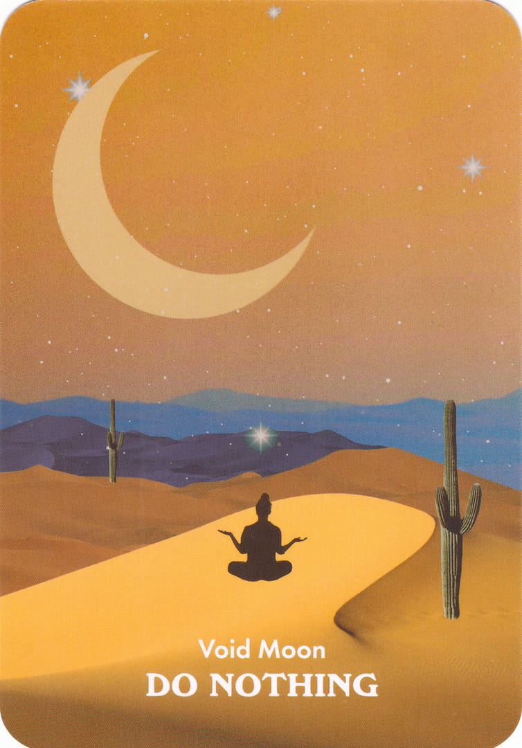 Luna Vacía — Oráculo Mensajes de la Luna