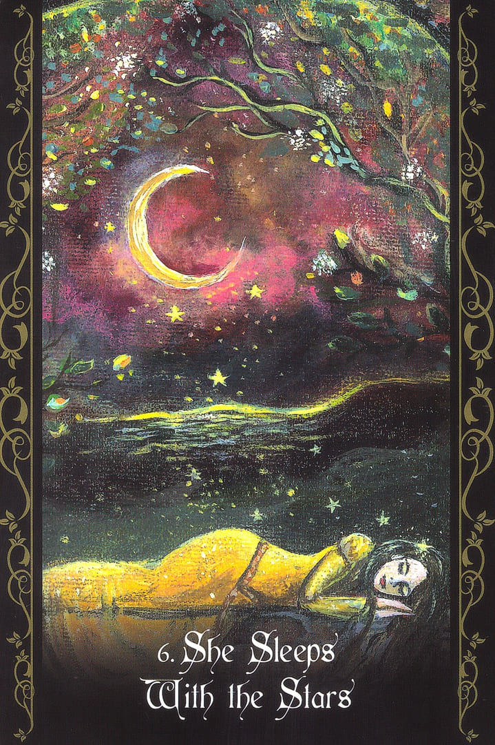 She Sleeps With the Stars — Solitary Witch Oracle