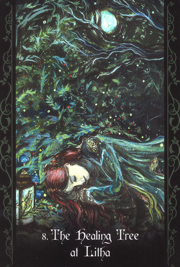 El Árbol Sanador en Liitha — Solitary Witch Oracle