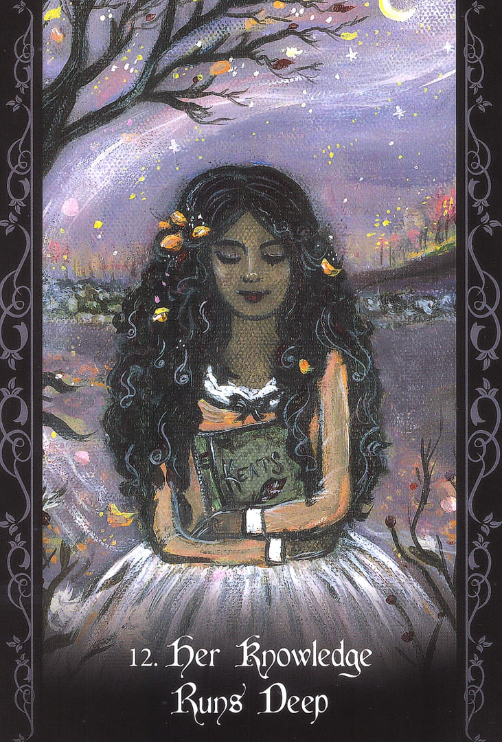 Her Knowledge Runs Deep — Solitary Witch Oracle