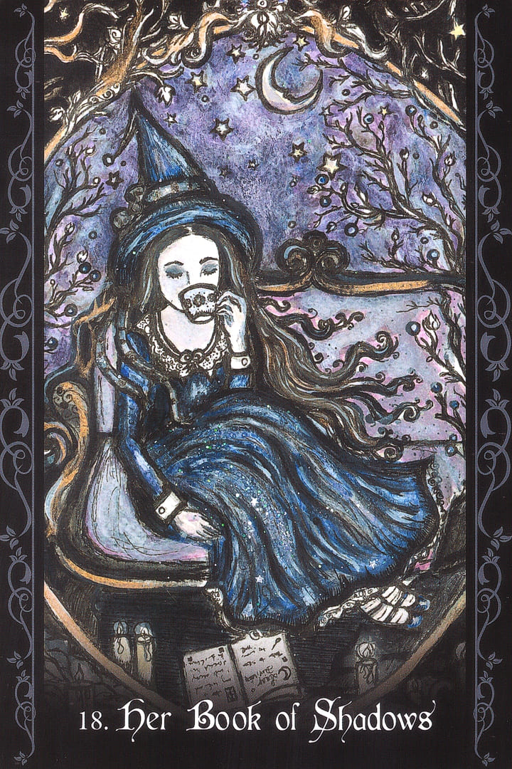 Her Book of Shadows — Solitary Witch Oracle