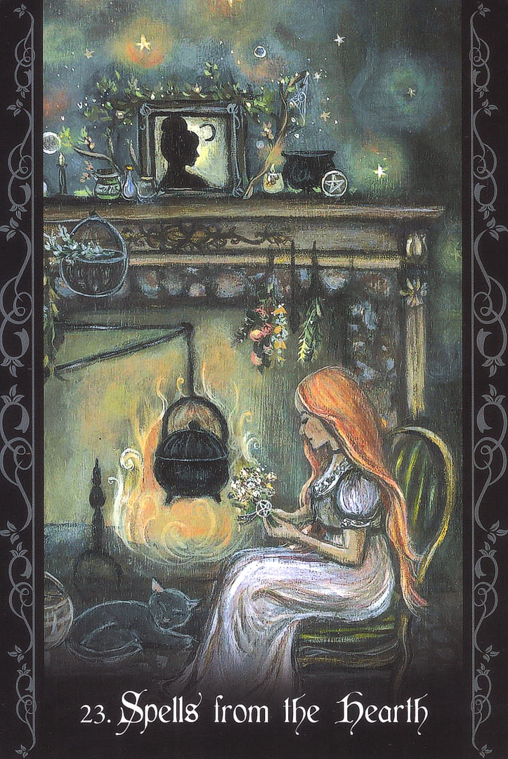 Spells from the Hearth — Solitary Witch Oracle