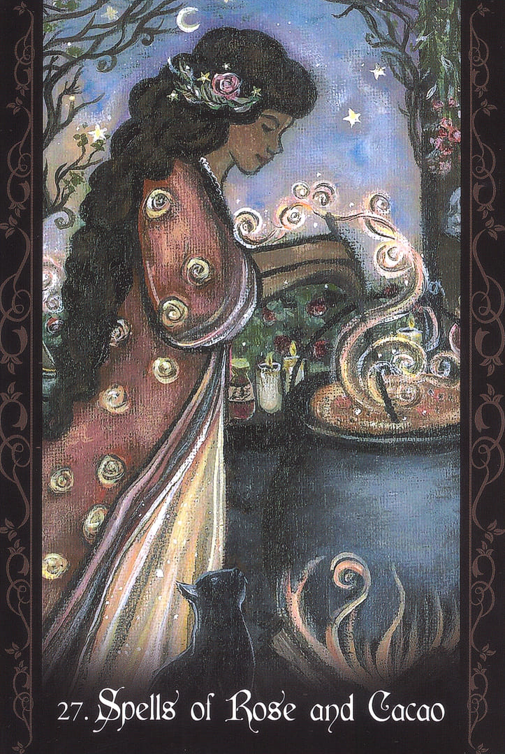 Spells of Rose and Cacao — Solitary Witch Oracle
