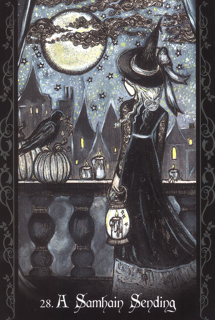 A Samhain Sending — Solitary Witch Oracle