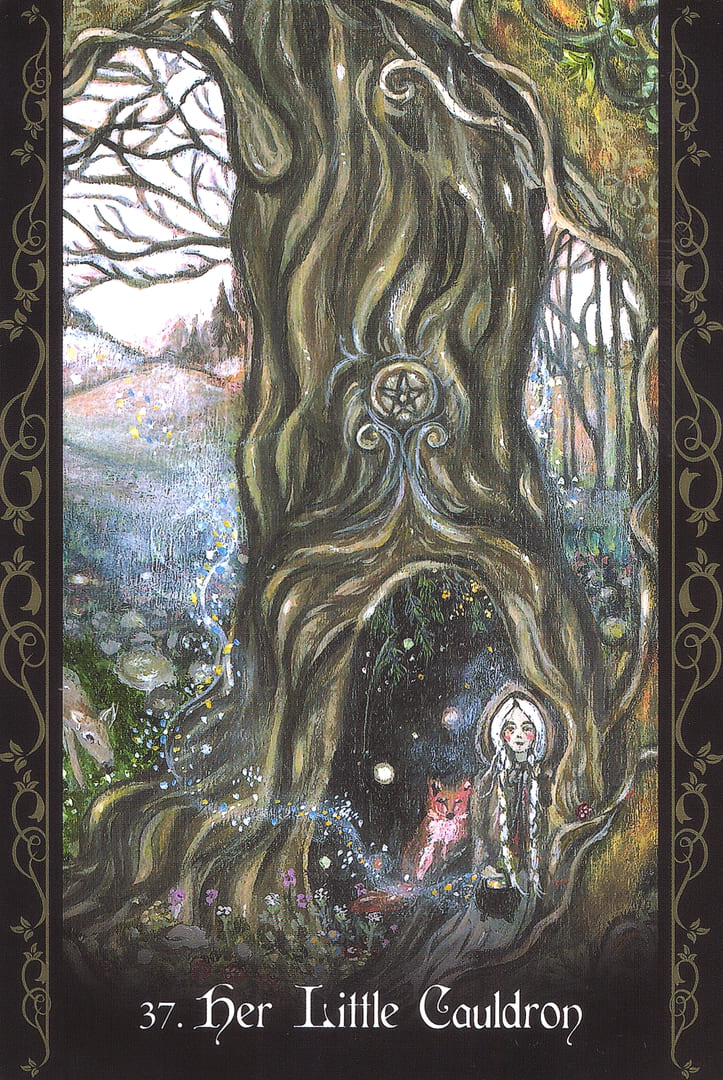 Her Little Cauldron — Solitary Witch Oracle