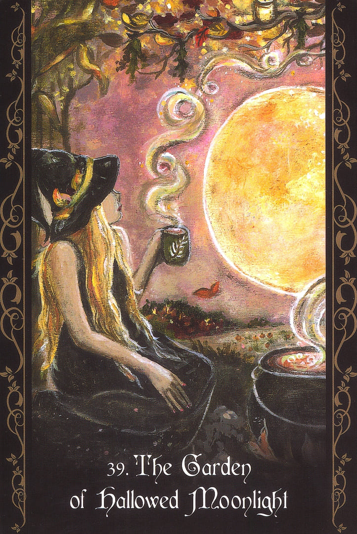 The Garden of Hallowed Moonlight — Solitary Witch Oracle