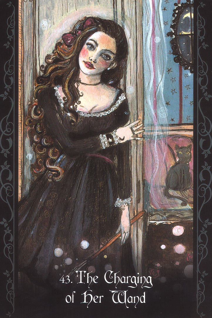 The Charging of Her Wand — Solitary Witch Oracle