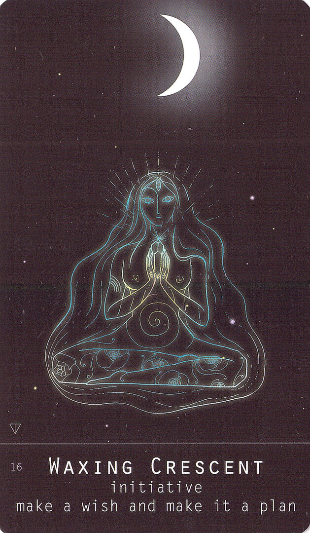 Waxing Crescent — Moonlight Oracle