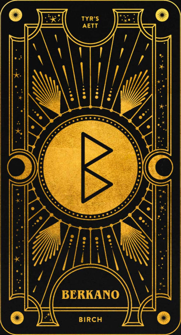 Berkano — Cosmic Whisper Rune Deck