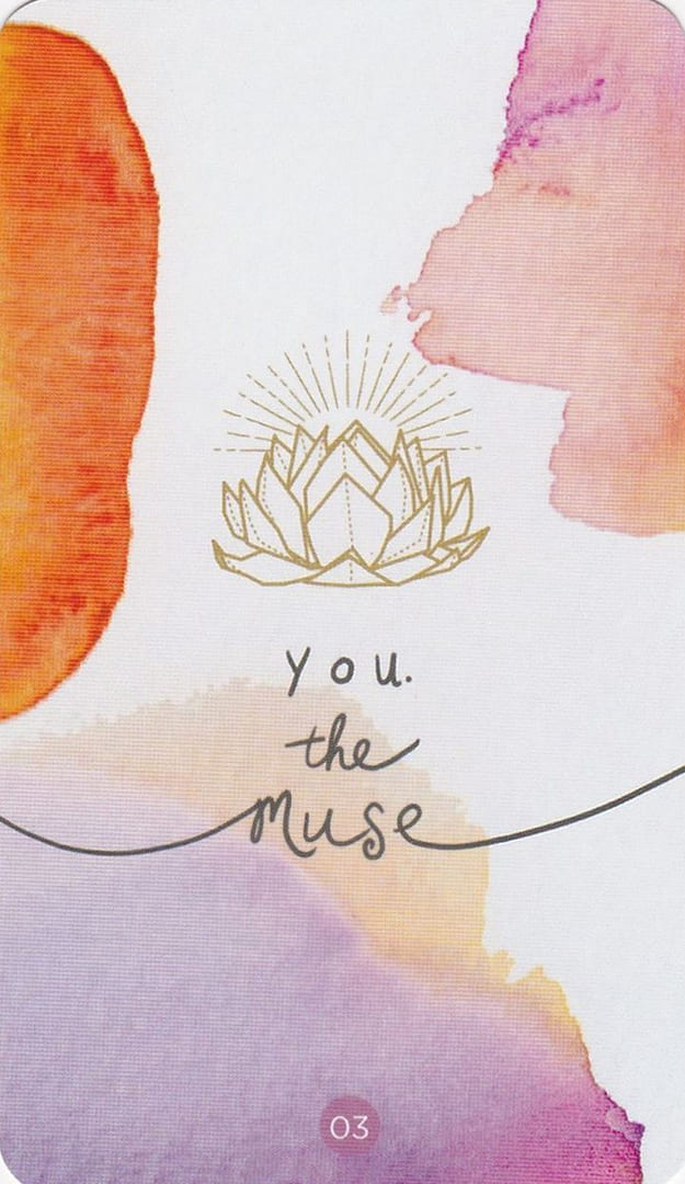 Tú. La Musa — Sacred Creators Oracle