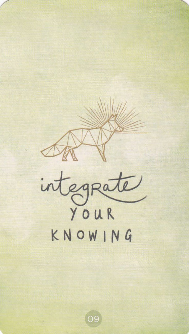 Integrate Your Knowing — Sacred Creators Oracle
