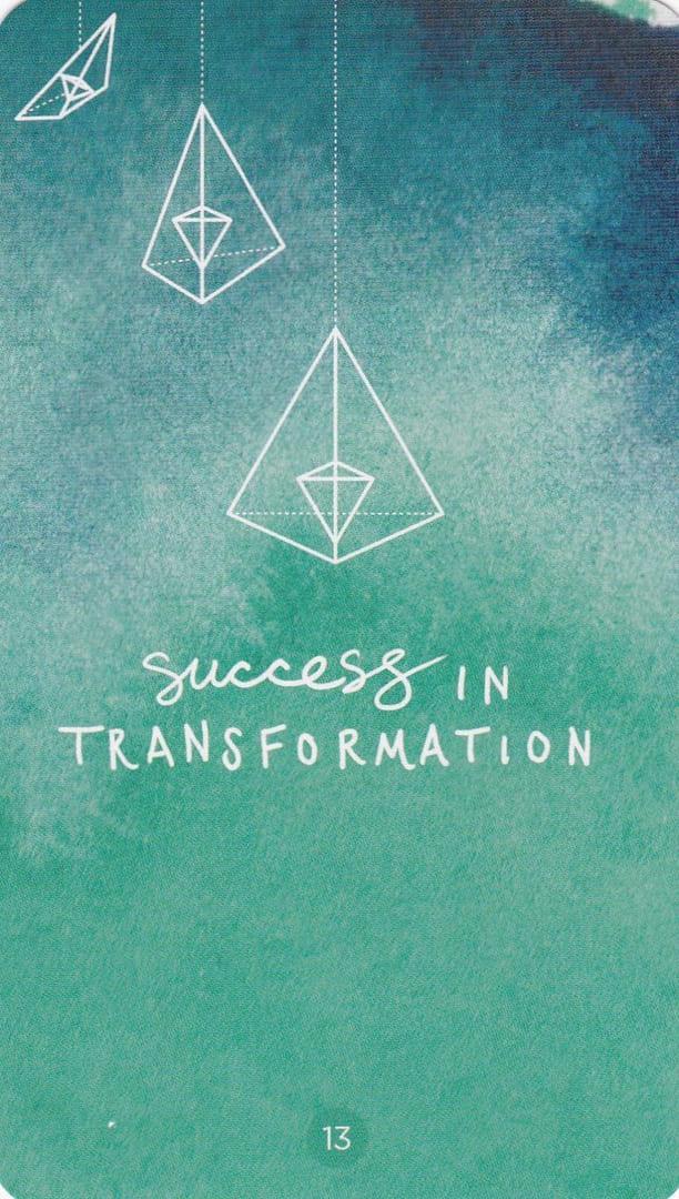 13 Éxito en la Transformación — Sacred Creators Oracle