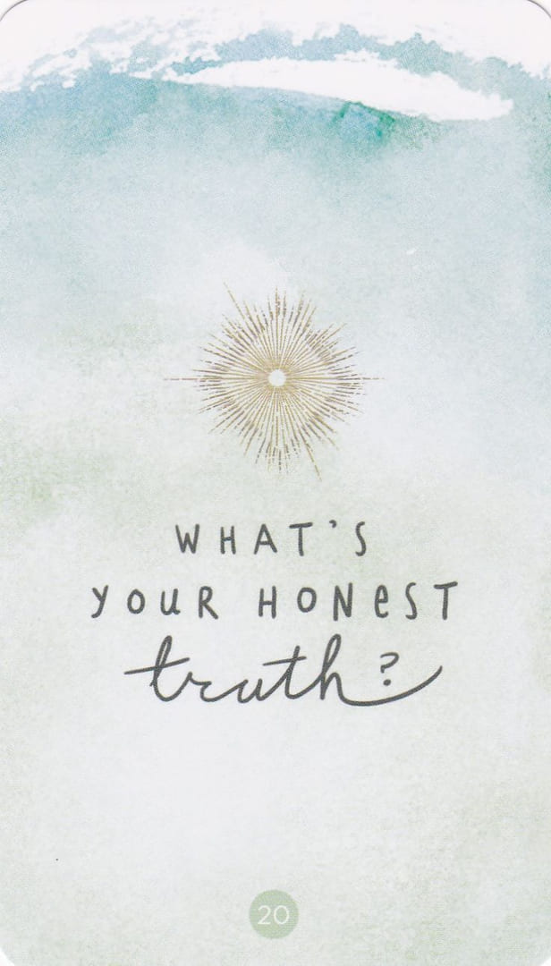 WHAT’S YOUR HONEST TRUTH? — Sacred Creators Oracle