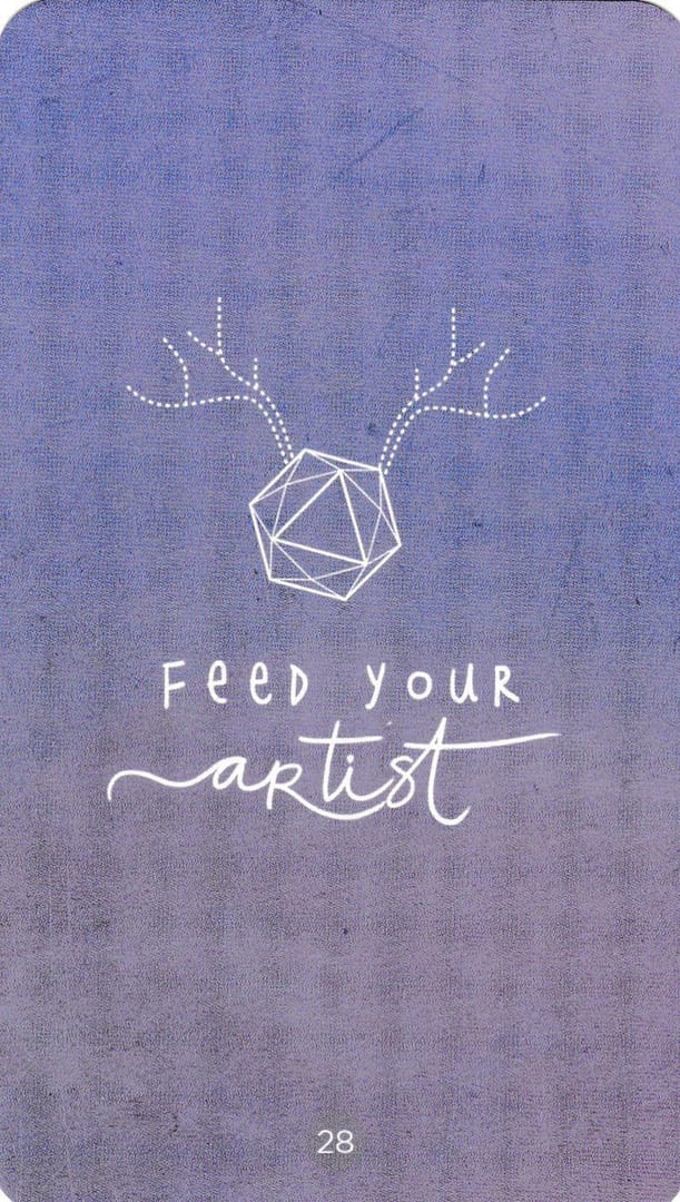 28 Feed Your Artist — Sacred Creators Oracle