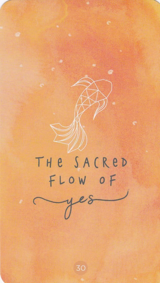 El Flujo Sagrado del Sí — Sacred Creators Oracle