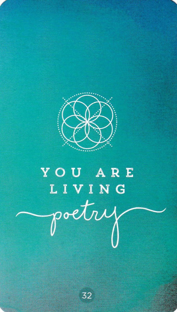You Are Living Poetry — Sacred Creators Oracle