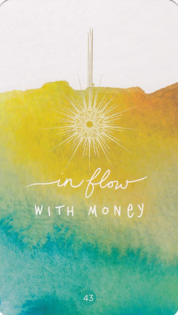 En fluidez con el dinero — Sacred Creators Oracle