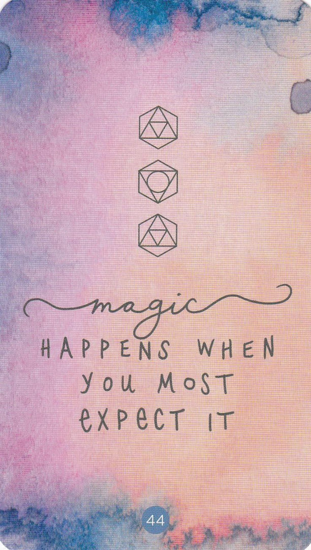 44 La Magia Sucede Cuando Más Lo Esperas